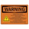 Signmission OSHA Sign, To Avoid Possible Serious Personal, 10in X 7in Rigid Plastic, 7" W, 10" L, Landscape OS-WS-P-710-L-12432 - alternate 1
